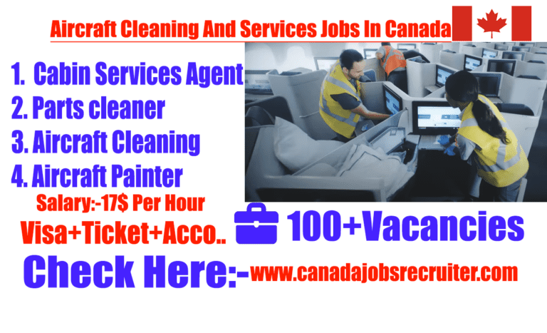 Aircraft Cleaning And Services Jobs In Canada