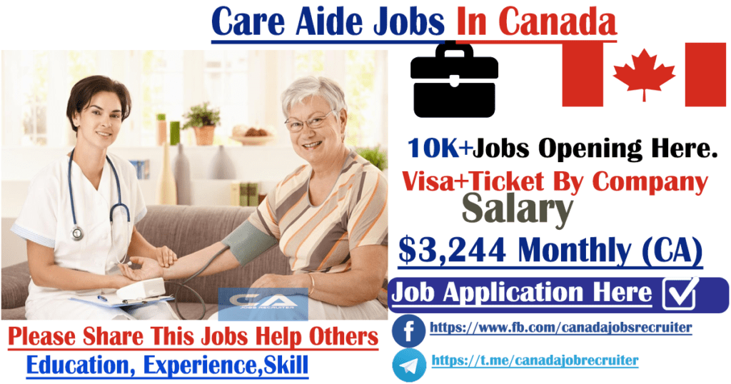 Health Care Aide Jobs Salary In Canada