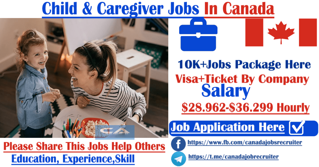 Child Caregiver Jobs In Canada