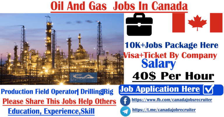 Oil And Gas Jobs In Canada