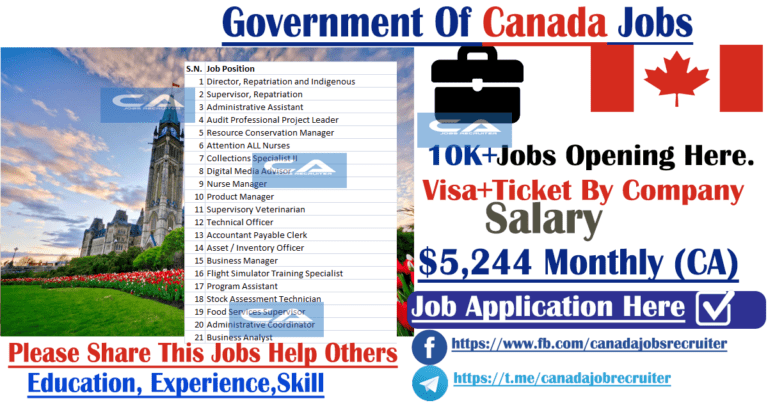 Government Of Canada Jobs