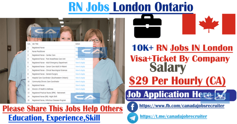 RN Jobs London Ontario