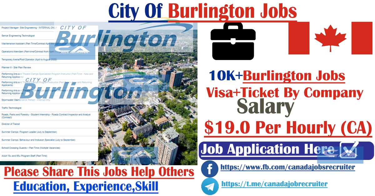 city-of-burlington-jobs