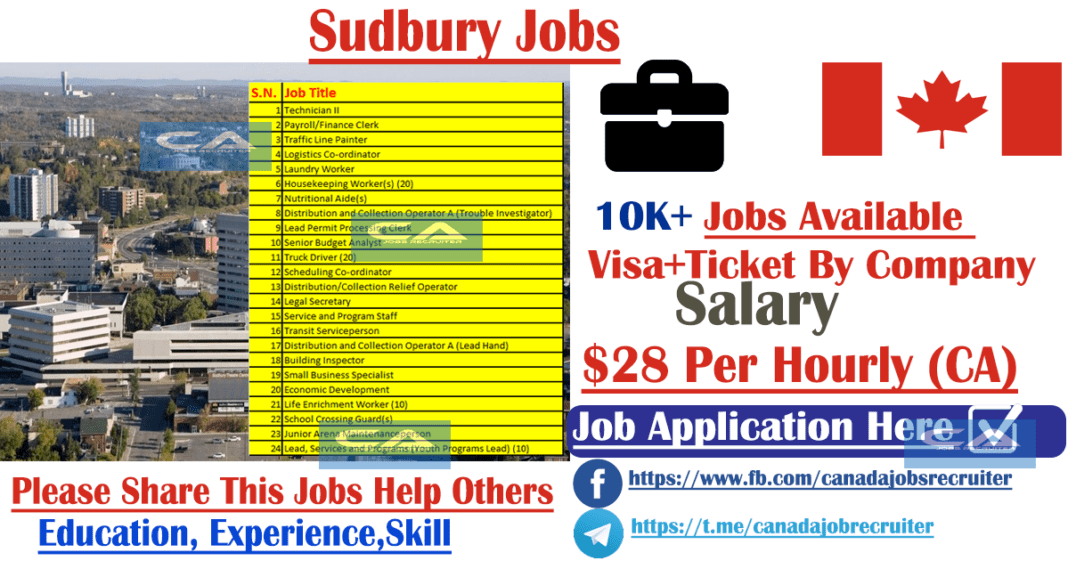 sudbury-jobs-1000-sudbury-canada-jobs-career-2022-apply