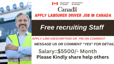 Labourer Driver job in Canada