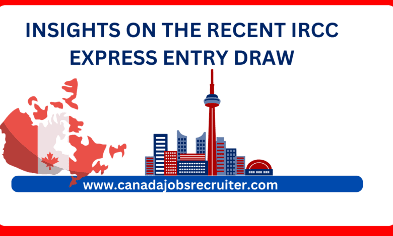 Insights on the Recent IRCC Express Entry Draw