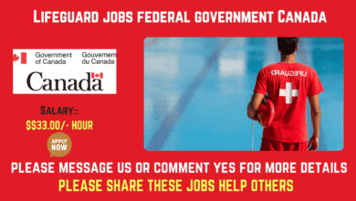 Lifeguard jobs federal government jobs Canada