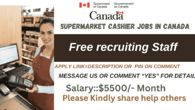 how to supermarket cashier jobs in Canada