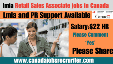 lmia Retail Sales Associate jobs in Canada