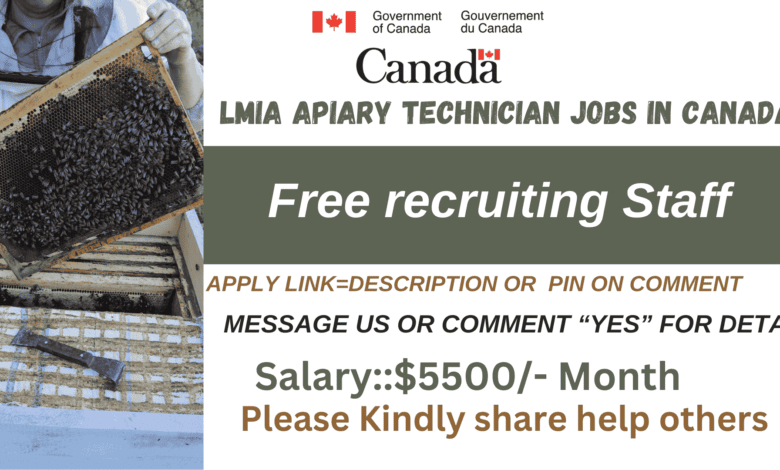 lmia apiary technician jobs in Canada