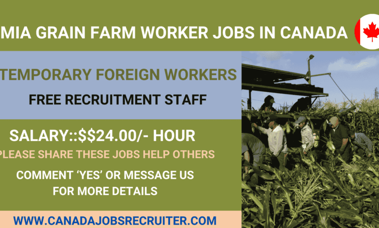 Lmia grain farm worker jobs in Canada