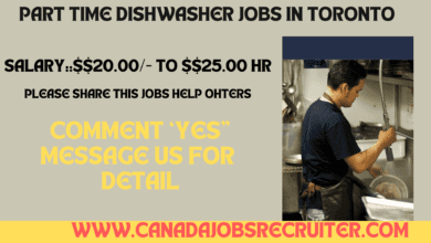 Part Time Dishwasher jobs in Toronto