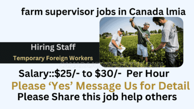 farm supervisor jobs in Canada lmia