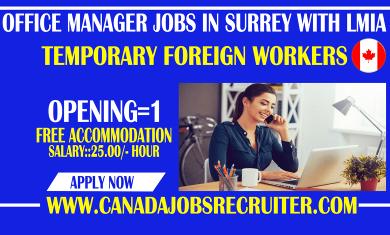 office-manager-jobs-in-Surrey-with-lmia