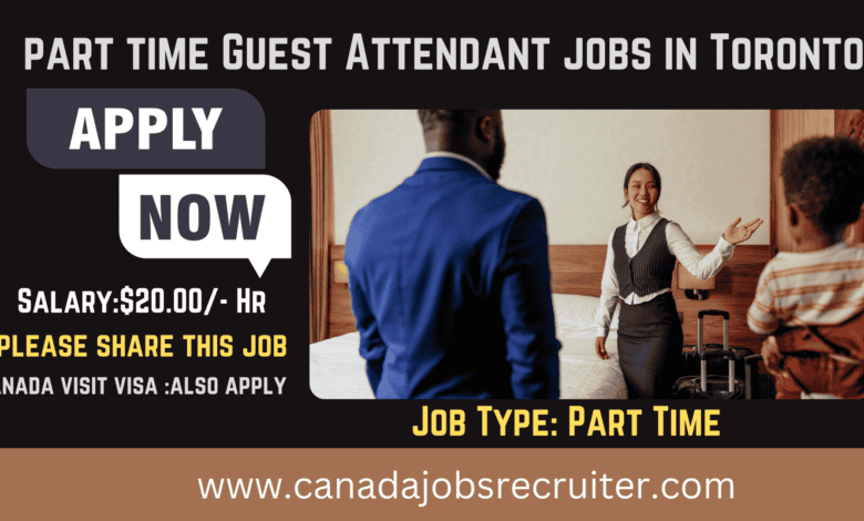 part time Guest Attendant jobs in Toronto