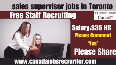 sales supervisor jobs in Toronto