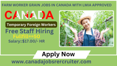 farm worker grain jobs in Canada with lmia approved