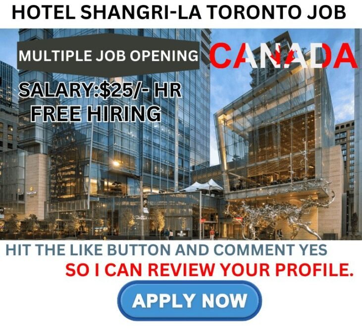 Hotel Shangri-La Toronto job vacancies
